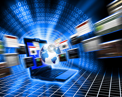 筆記本電腦屏幕 全球計算機(jī)網(wǎng)絡(luò)的視覺象征與科技演進(jìn)